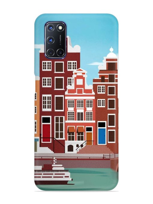 Scenery Architecture Amsterdam Landscape Snap Case for Oppo A92 Zapvi