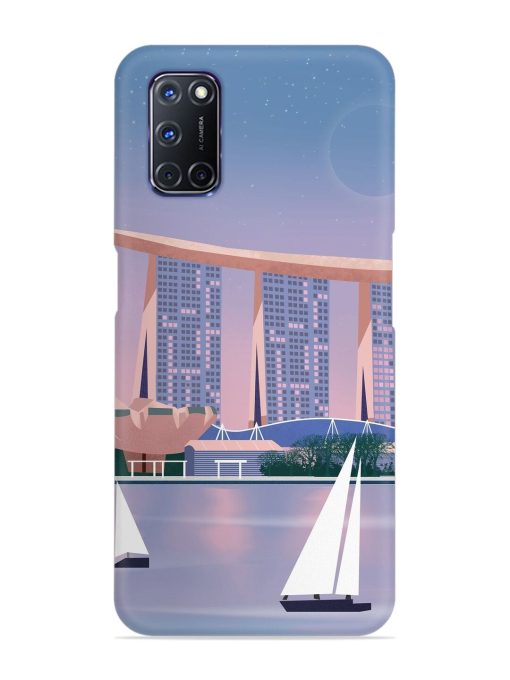 Singapore Scenery Architecture Snap Case for Oppo A92 Zapvi