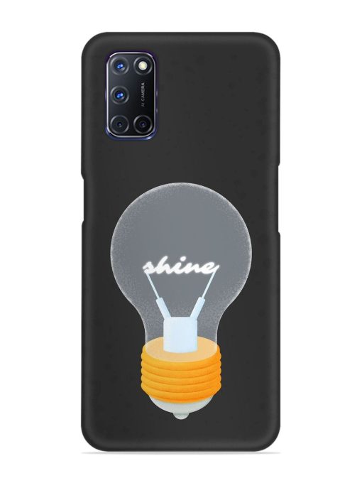 Bulb Background Snap Case for Oppo A92 Zapvi