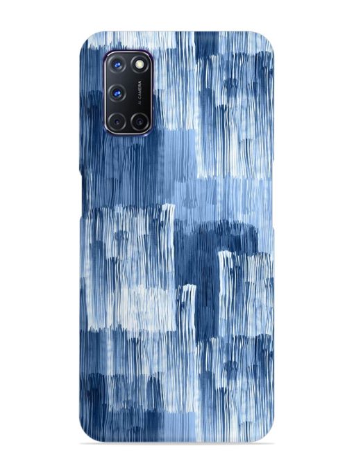 Abstract Pattern Stripes Snap Case for Oppo A92 Zapvi