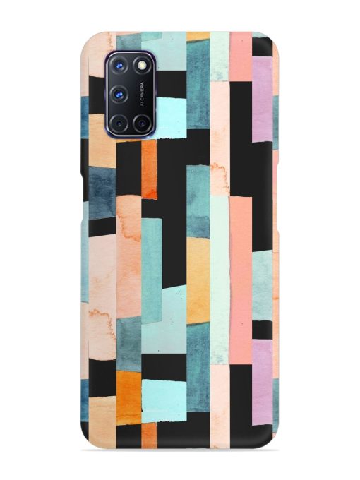 Geometric Seamless Pattern Snap Case for Oppo A92 Zapvi