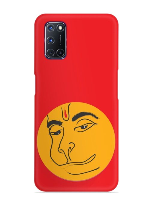 Lord Hanuman Vector Snap Case for Oppo A92