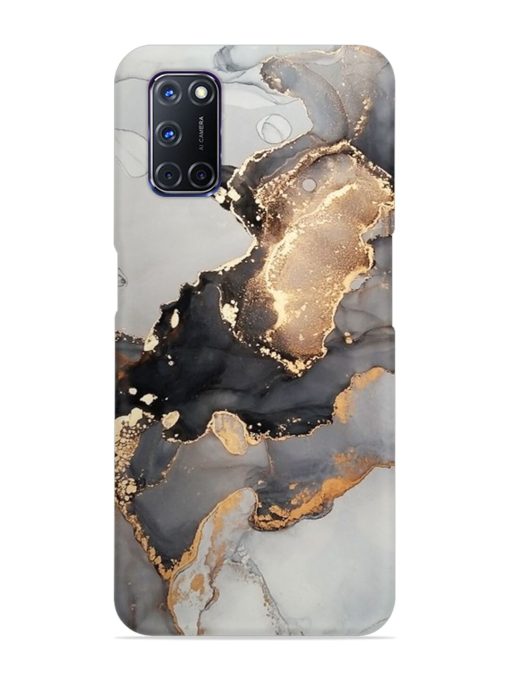 Luxury Abstract Fluid Snap Case for Oppo A92