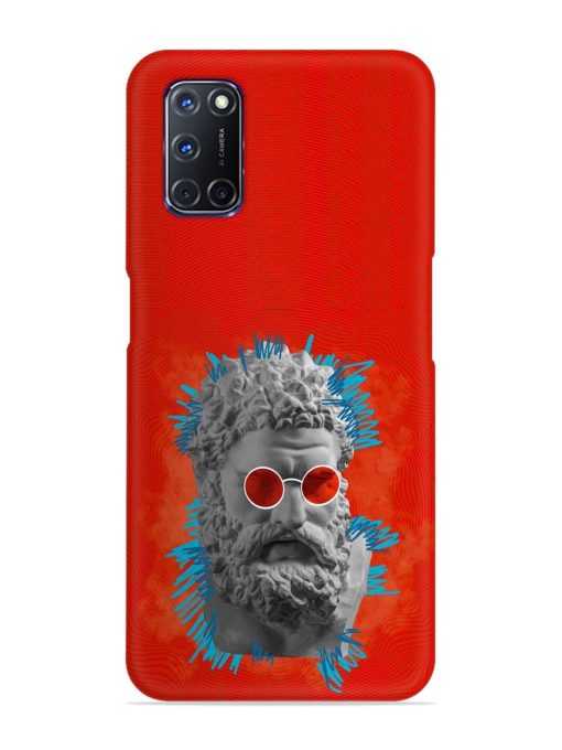 Contemporary Art Concept Snap Case for Oppo A92 Zapvi