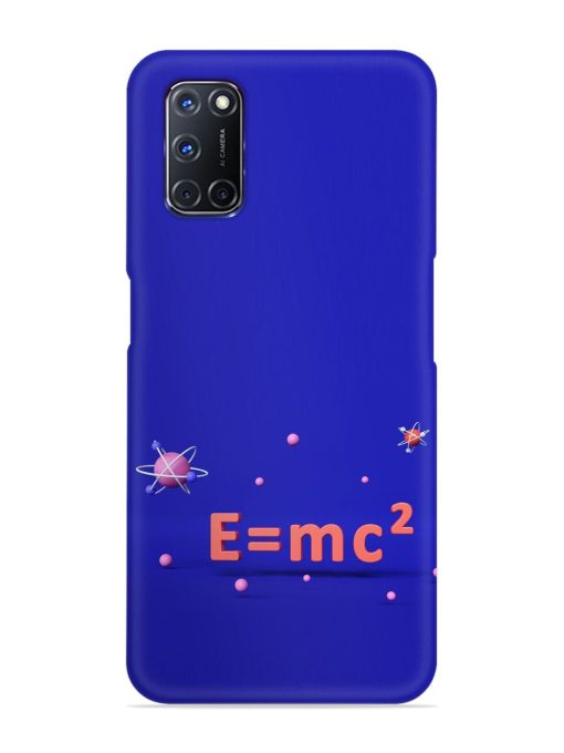 Formula Relativity Equation Snap Case for Oppo A92 Zapvi