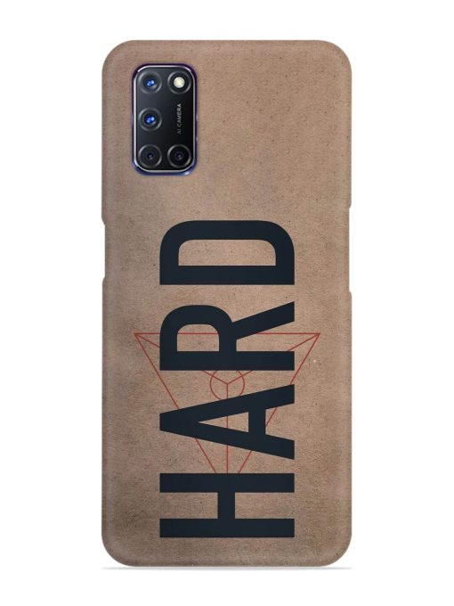 Hard Typo Snap Case for Oppo A92