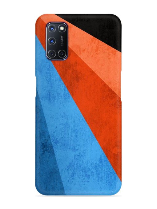 Modern Matte Abstract Snap Case for Oppo A92