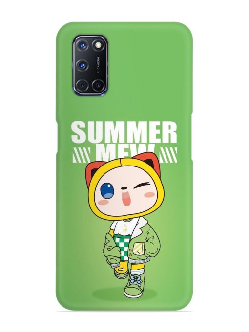 Summer Mew Snap Case for Oppo A92 Zapvi