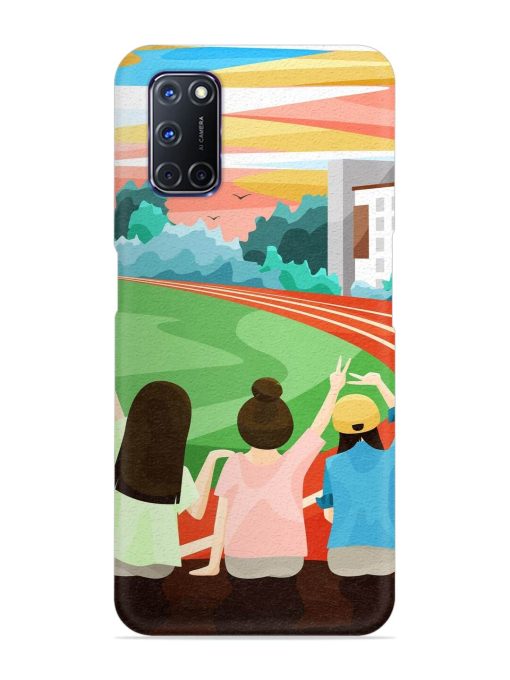 School Playground Snap Case for Oppo A92