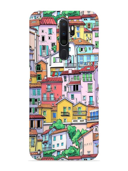 Europe Old Town Snap Case for Oppo A9 (2020)