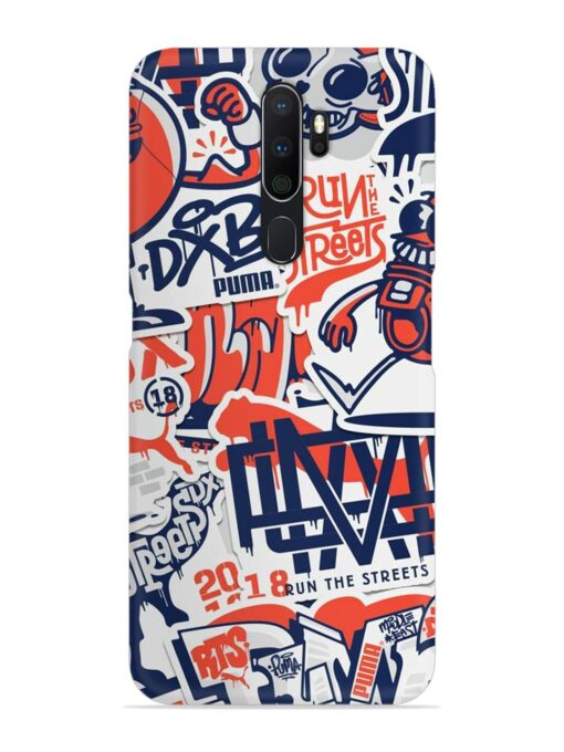 Run The Street Snap Case for Oppo A9 (2020) Zapvi