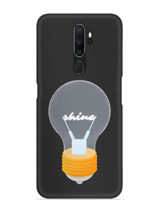 Bulb Background Snap Case for Oppo A9 (2020) Zapvi