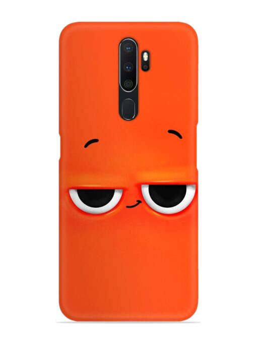 Smiley Face Snap Case for Oppo A9 (2020) Zapvi