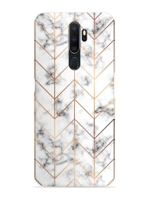 Vector Marble Texture Snap Case for Oppo A9 (2020) Zapvi