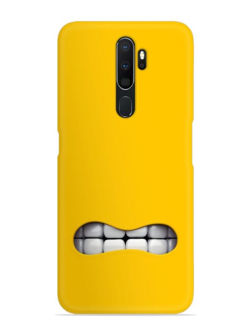 Mouth Character On Snap Case for Oppo A9 (2020) Zapvi