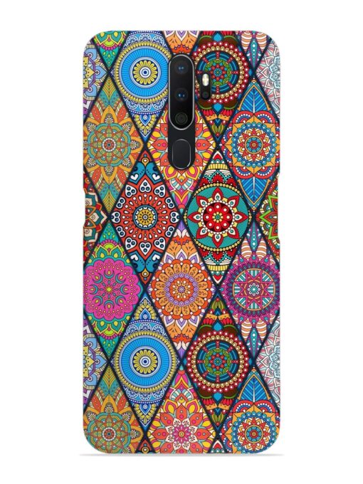 Seamless Tile Pattern Snap Case for Oppo A9 (2020) Zapvi