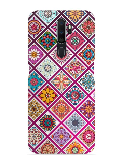 Seamless Tile Pattern Snap Case for Oppo A9 (2020) Zapvi