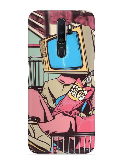 Toaster Oven Head Snap Case for Oppo A9 (2020) Zapvi