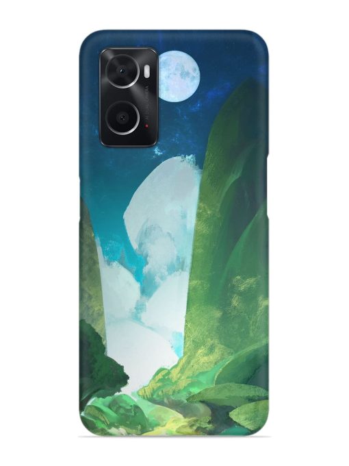 Abstract Art Of Nature Snap Case for Oppo A96 Zapvi