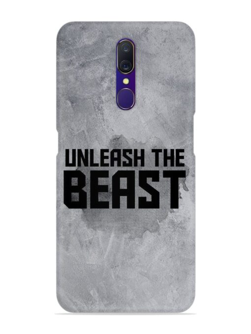 Unleash The Beast Snap Case for Oppo F11 Zapvi