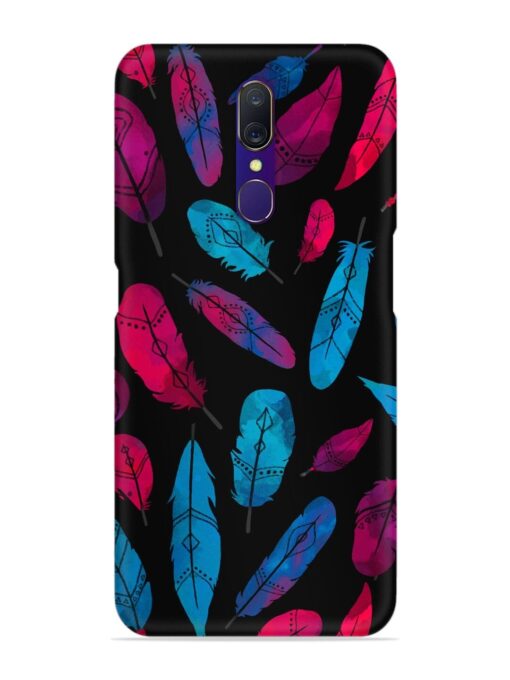 Feather Art Snap Case for Oppo F11 Zapvi