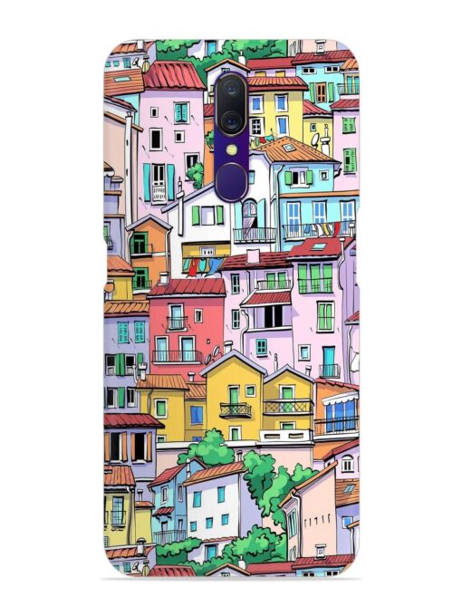 Europe Old Town Snap Case for Oppo F11 Zapvi