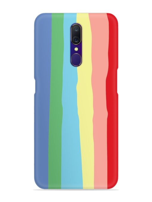 Rainbow Premium Shade Snap Case for Oppo F11 Zapvi