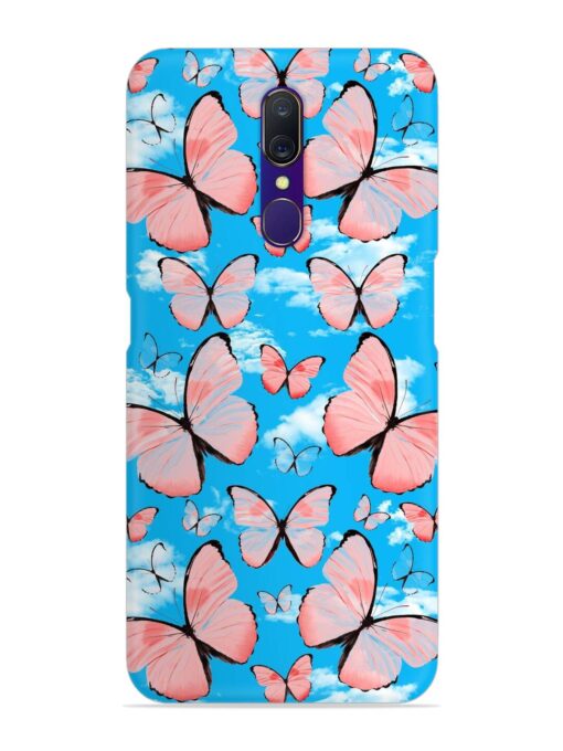 Seamless Pattern Tropical Snap Case for Oppo F11