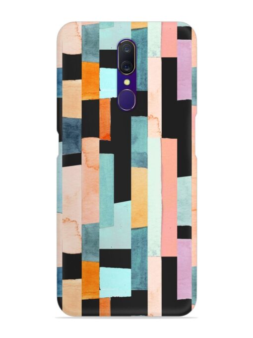 Geometric Seamless Pattern Snap Case for Oppo F11 Zapvi