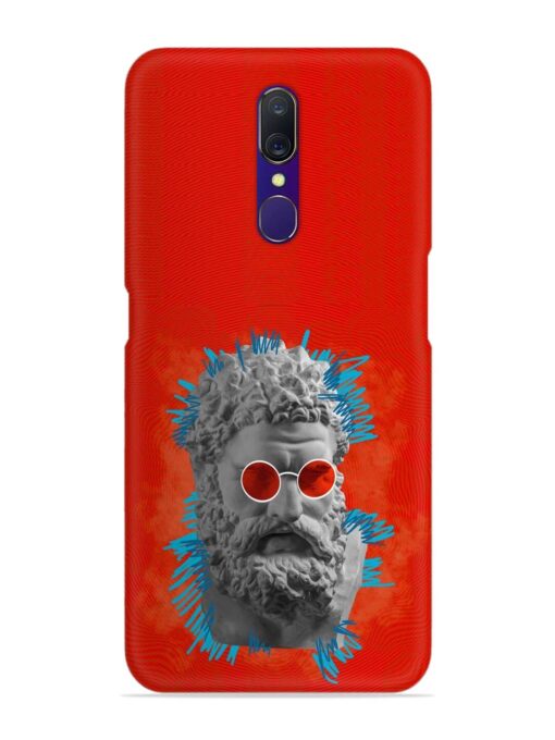 Contemporary Art Concept Snap Case for Oppo F11 Zapvi