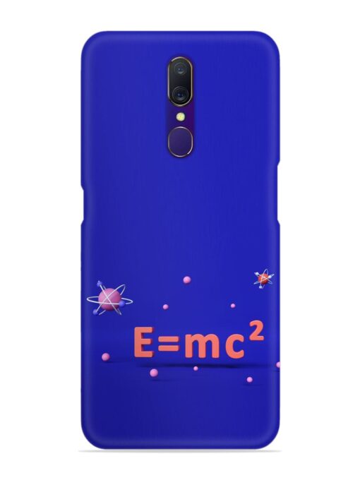 Formula Relativity Equation Snap Case for Oppo F11