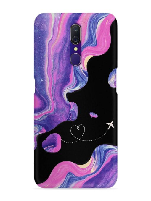 Glitter Art Snap Case for Oppo F11