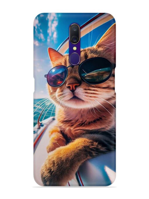 Cat In Style Snap Case for Oppo F11 Zapvi