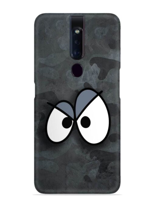 Big Eyes Night Mode Snap Case for Oppo F11 Pro Zapvi