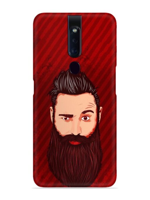 Beardo Man Snap Case for Oppo F11 Pro