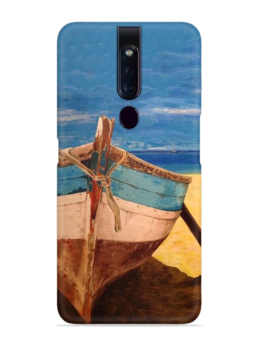 Canvas Painting Snap Case for Oppo F11 Pro