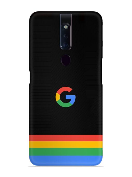 Google Logo Art Snap Case for Oppo F11 Pro Zapvi