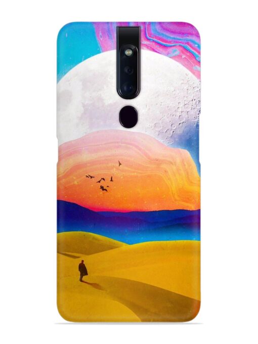 Sandy Desert Snap Case for Oppo F11 Pro