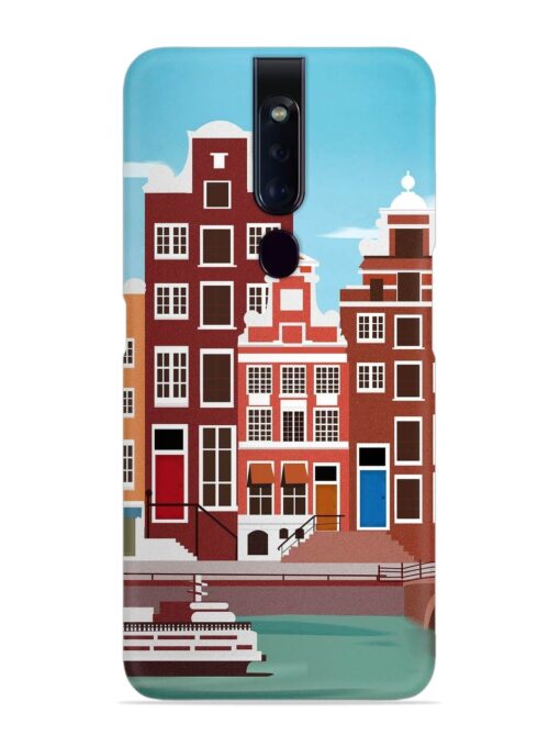 Scenery Architecture Amsterdam Landscape Snap Case for Oppo F11 Pro Zapvi