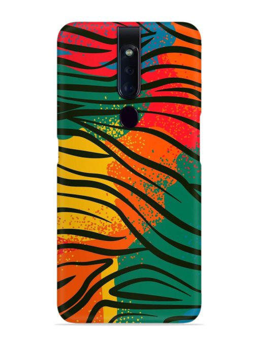 Bright Colorful Snap Case for Oppo F11 Pro