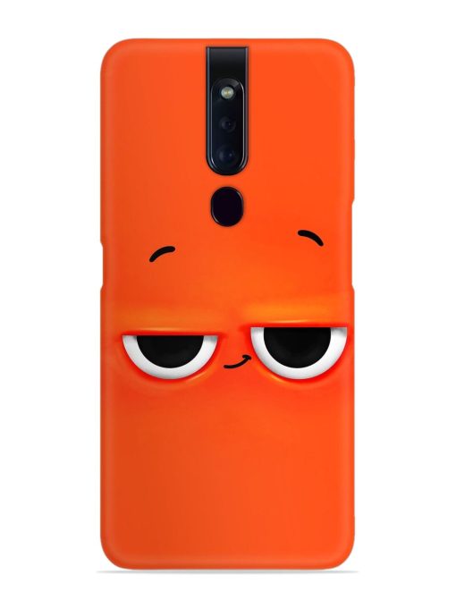 Smiley Face Snap Case for Oppo F11 Pro