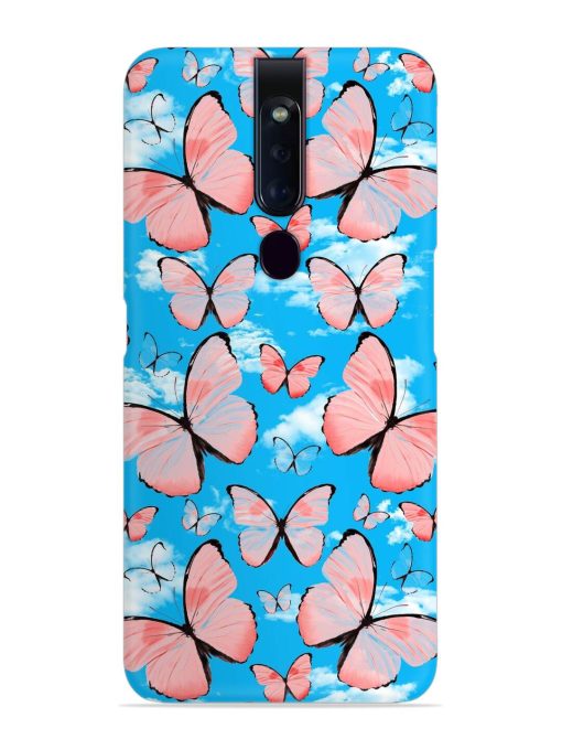 Seamless Pattern Tropical Snap Case for Oppo F11 Pro