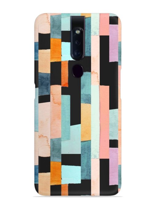 Geometric Seamless Pattern Snap Case for Oppo F11 Pro Zapvi