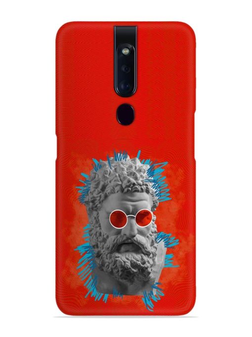 Contemporary Art Concept Snap Case for Oppo F11 Pro