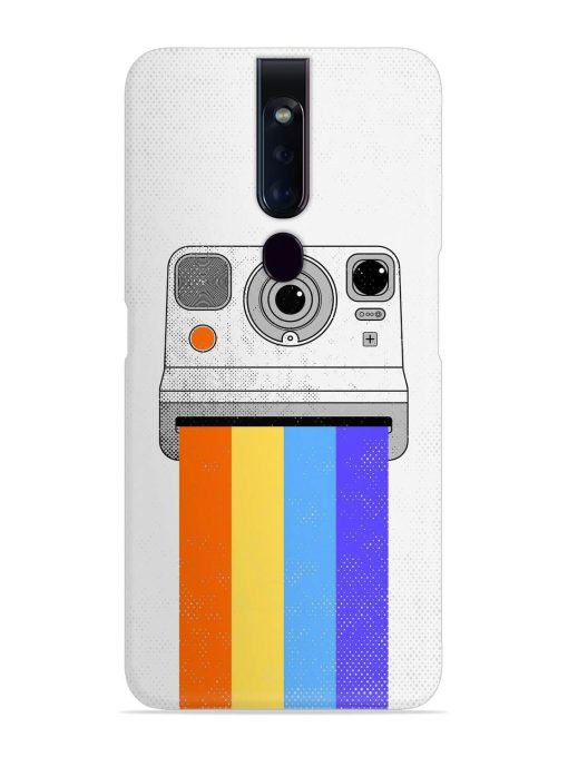 Retro Camera Art Snap Case for Oppo F11 Pro