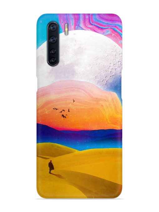 Sandy Desert Snap Case for Oppo F15