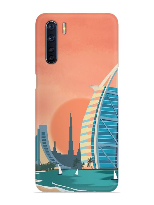 Dubai Architectural Scenery Snap Case for Oppo F15