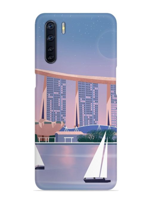 Singapore Scenery Architecture Snap Case for Oppo F15