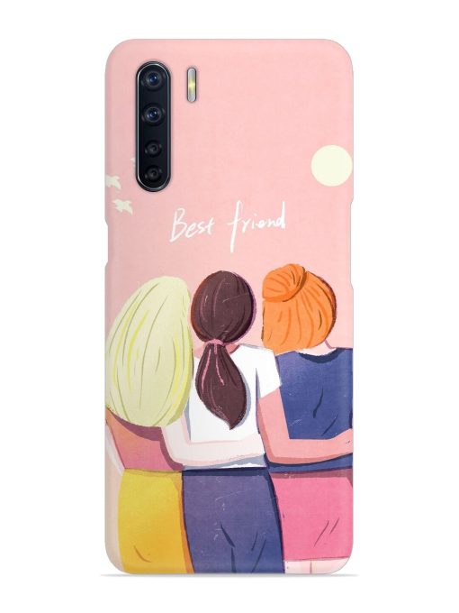 Friendship Day Snap Case for Oppo F15 Zapvi