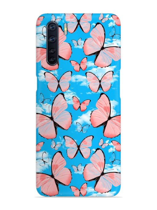 Seamless Pattern Tropical Snap Case for Oppo F15